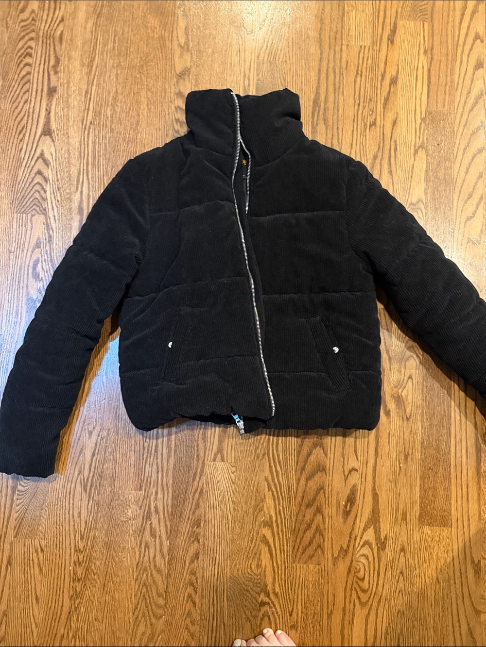 Corduroy winter coat